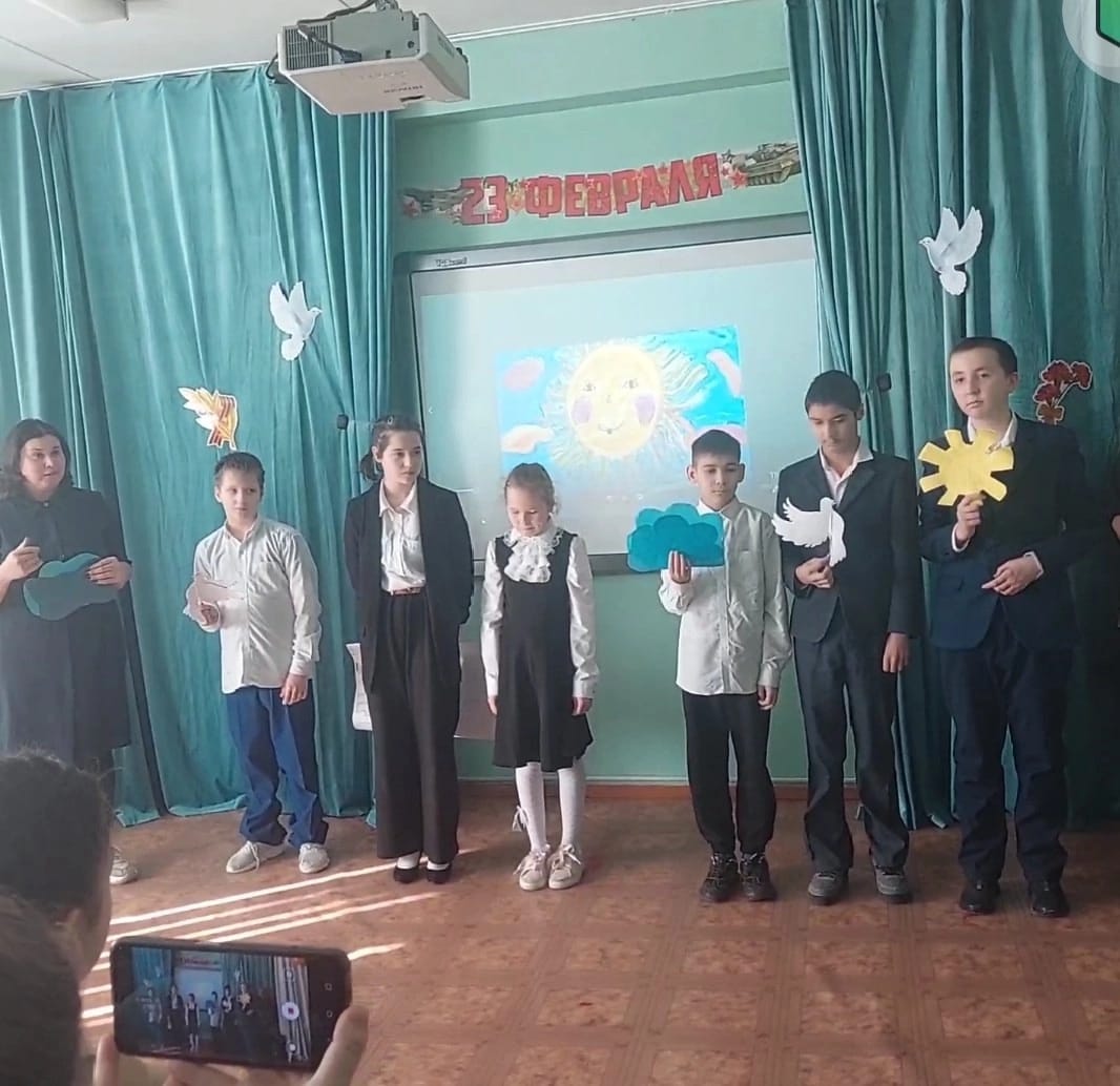 Фестиваль военно-патриотической песни в нашей школе!